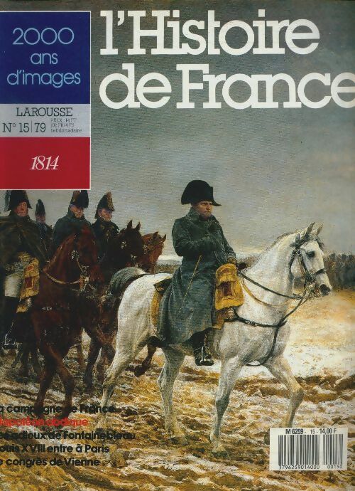 Livrenpoche : L'Histoire de France n°15 : 1814 - Collectif - Livre