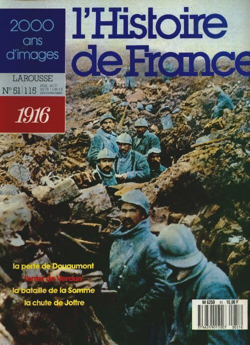 Livrenpoche : L'Histoire de France n°51 : 1916 - Collectif - Livre