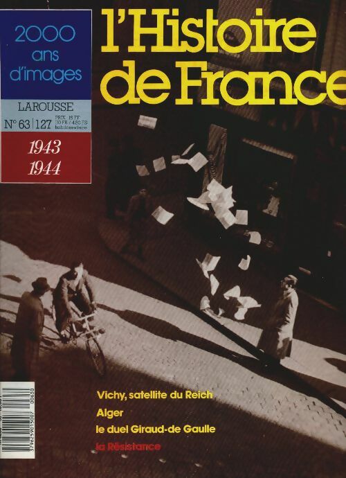 Livrenpoche : L'Histoire de France n°63 : 1943-1944 - Collectif - Livre