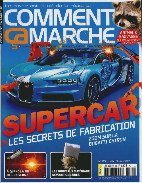 Livrenpoche : Comment ça marche n°85 : Supercar - Collectif - Livre