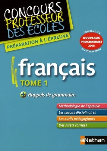 Livrenpoche : Français Tome I - Sylviane Baudelle - Livre