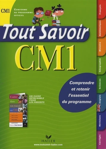 Livrenpoche : Tout savoir CM1 - Dominique Marchand - Livre