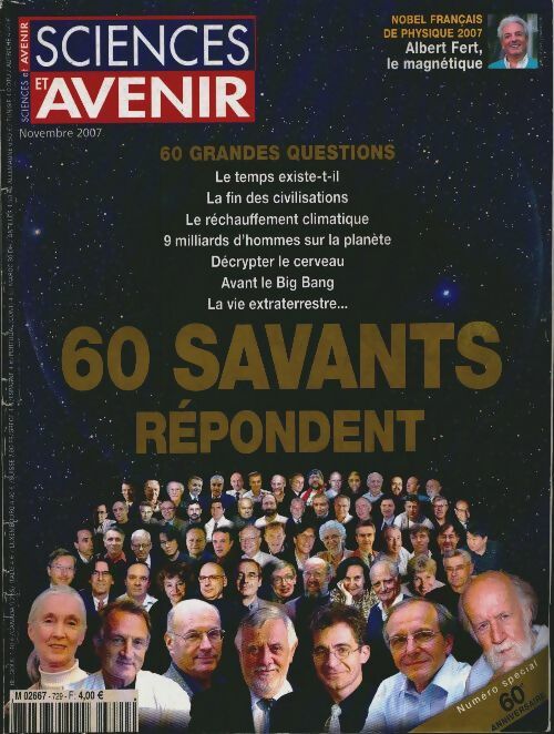 Livrenpoche : Sciences et avenir n°729 : 60 savants répondent - Collectif - Livre