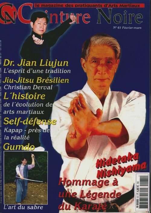 Livrenpoche : Ceinture noire n°61 : Hidetaka Nishiyama - Collectif - Livre