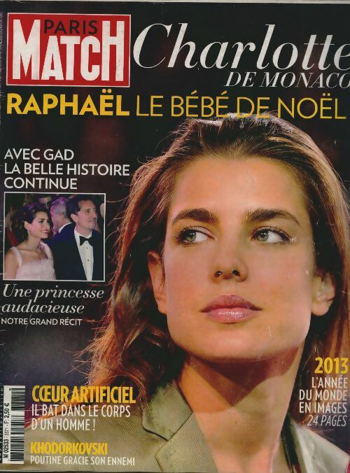 Livrenpoche : Paris Match n°3371 : Charlotte de Monaco - Collectif - Livre
