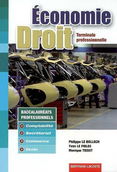 Livrenpoche : Économie droit Terminale bac pro - Philippe Le Bolloch - Livre