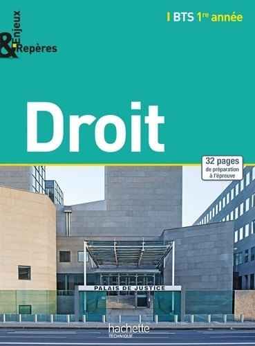 Livrenpoche : Enjeux et repères droit BTS 1re année - livre élève - ed. 2014 - Dorothée Soret-catteau - Livre