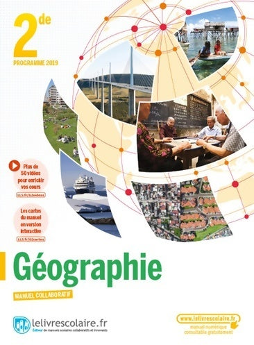 Livrenpoche : Géographie Seconde 2019 - Collectif - Livre