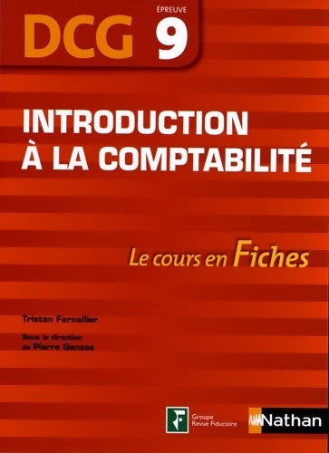 Livrenpoche : Introduction à la comptabilité - Tristan Farnallier - Livre