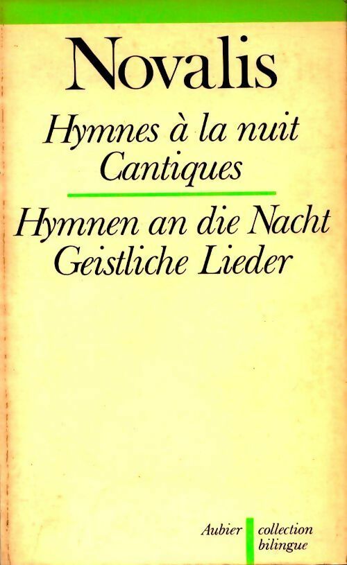 Livrenpoche : Hymnes à la nuit - Novalis - Livre
