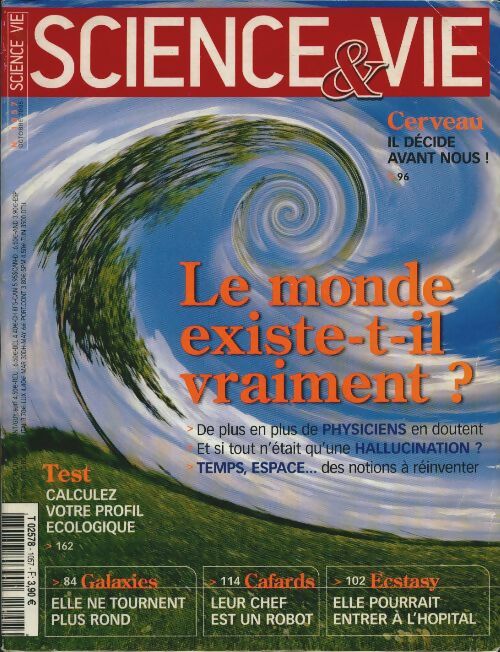 Livrenpoche : Science & vie n°1057 : Le monde existe-t-il vraiment ? - Collectif - Livre