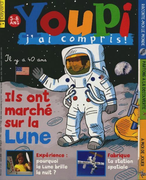 Livrenpoche : Youpi n°251 : Ils ont marché sur la Lune - Collectif - Livre