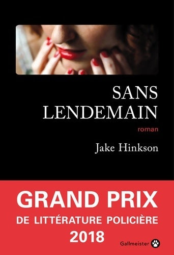 Sans lendemain - Jake Hinkson - Livre