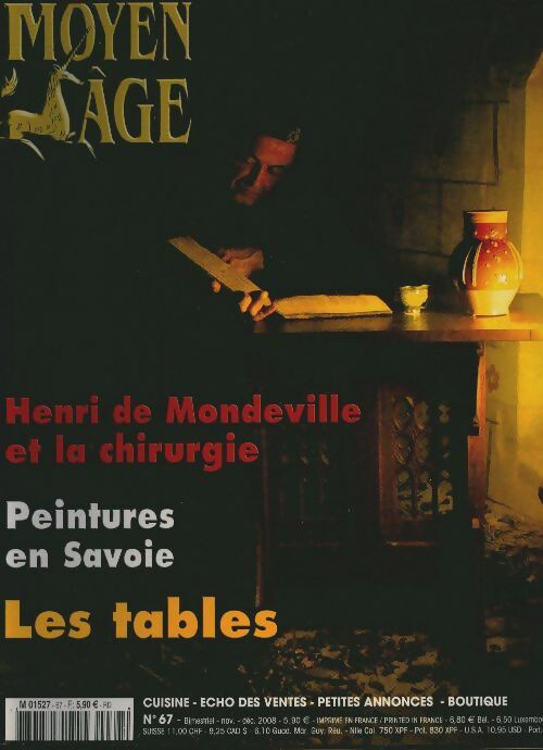 Livrenpoche : Moyen Age n°67 : Henri de Mondeville et la chirurgie - Collectif - Livre