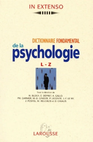 Livrenpoche : Dictionnaire Fondamental psychologie Tome II - Collectif - Livre