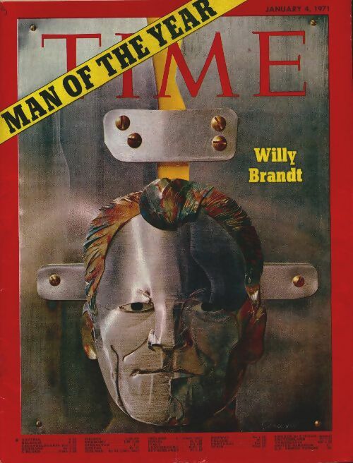 Livrenpoche : Time Vol. 97 n°1 : Willy Brandt, man of the year - Collectif - Livre