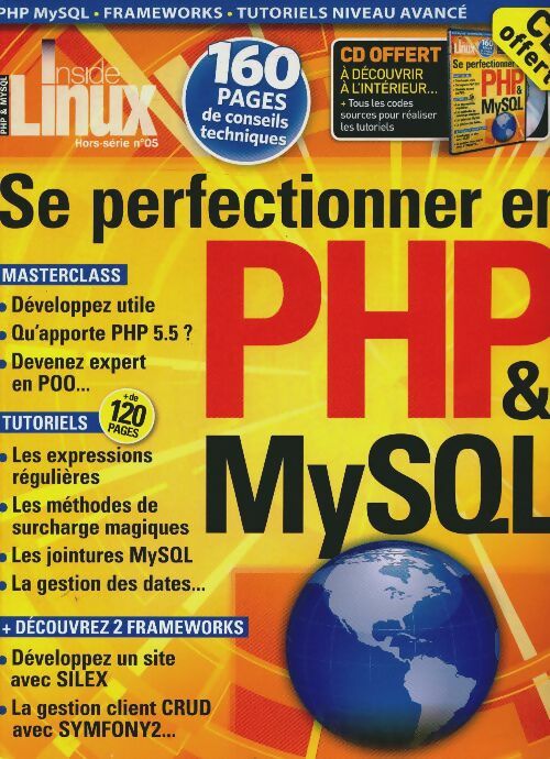Livrenpoche : Linux Inside Hors-série n°5 : Se perfectionner en PHP & MySQL - Collectif - Livre