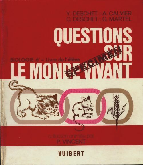 Livrenpoche : Questions sur le monde vivant - Yves Deschet - Livre