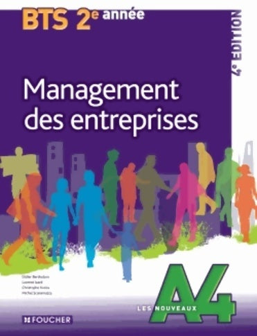 Livrenpoche : Management des entreprises 2e année BTS - Michel Scaramuzza - Livre