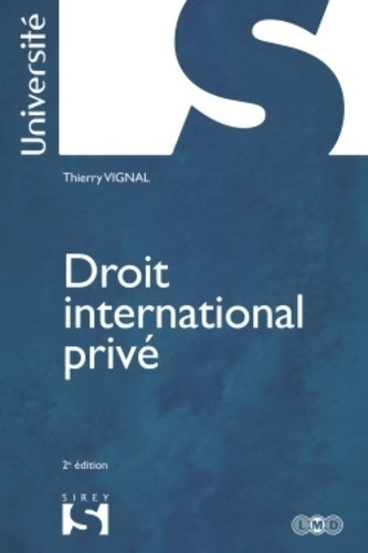 Livrenpoche : Droit international privé - Thierry Vignal - Livre