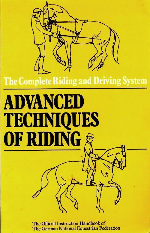 Livrenpoche : Advanced techniques of riding - Collectif - Livre