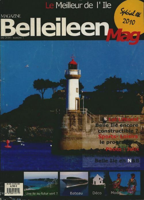 Livrenpoche : Belle Ile en Mag n°1 : Belle Ile encore constructible ? - Collectif - Livre