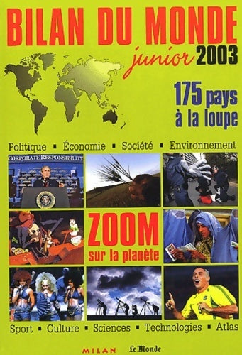Livrenpoche : Bilan du monde junior 2003 : Zoom sur la planète - 175 pays à la loupe - Collectif - Livre