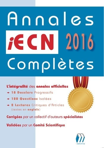 Livrenpoche : Annales iecn complètes - Déborah Eshagh - Livre