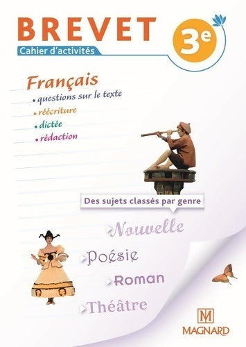 Livrenpoche : Mon cahier de français 3e spécial brevet - Evelyne Ballanfat - Livre