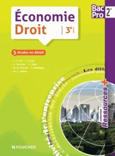 Livrenpoche : Ressources + économie - droit bac pro - Marie-Claude Salesse - Livre
