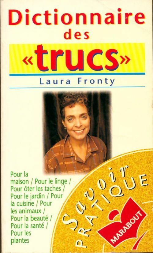 Livrenpoche : Dictionnaire Marabout des trucs - Laura Fronty - Livre