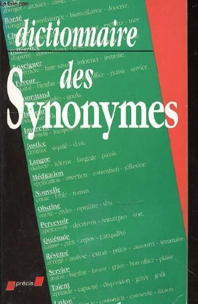 Livrenpoche : Dictionnaire des synonymes - YOUNES Georges - Livre