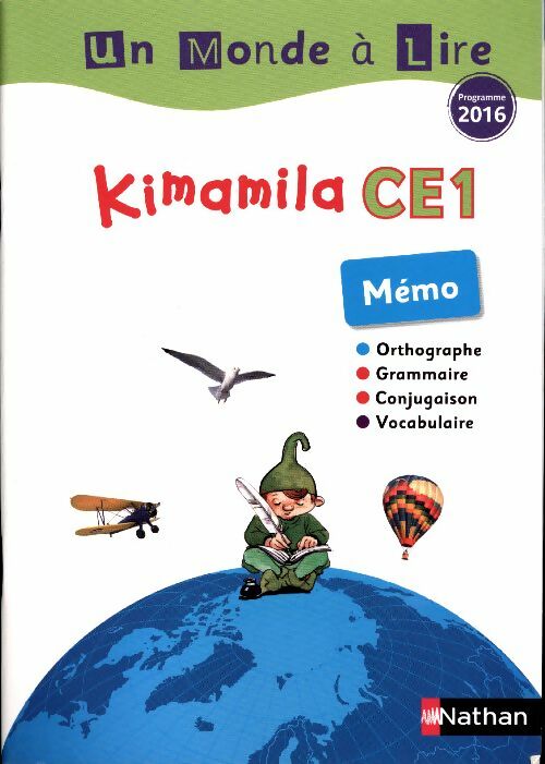 Livrenpoche : Kimamila CE1. Cahier-livre 1 + Mémo 1 - Nadine Robert - Livre
