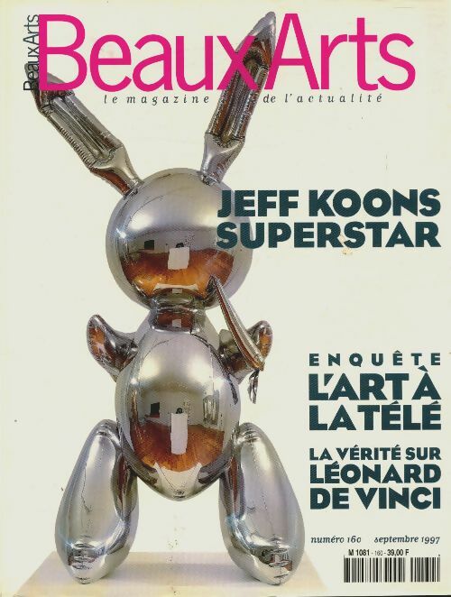 Livrenpoche : Beaux-Arts Magazine n°160 : Jeff Koons - Collectif - Livre