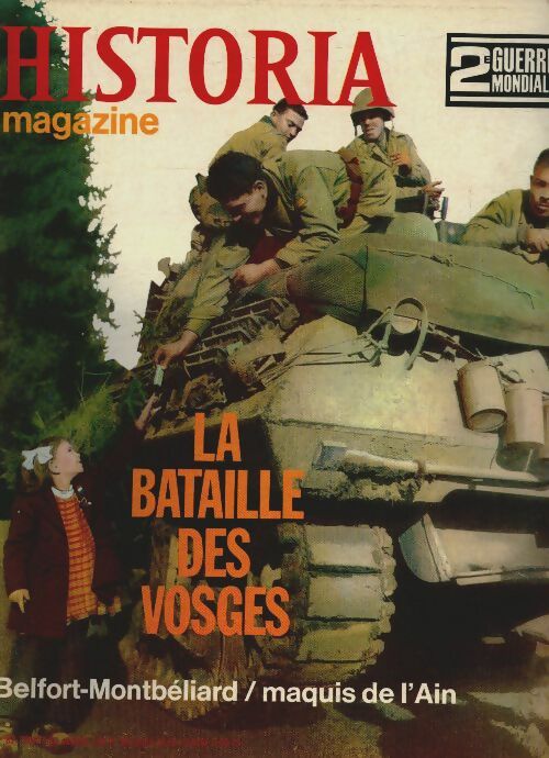 Livrenpoche : Historia 2e Guerre Mondiale n°82 : La bataille des Vosges - Collectif - Livre
