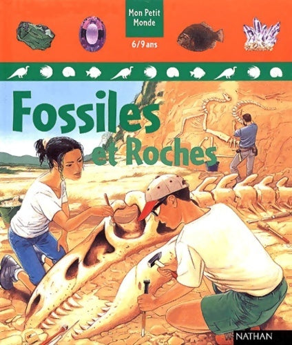 Livrenpoche : Fossiles et roches - Collectif - Livre
