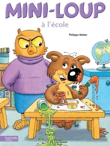 Livrenpoche : Mini-loup à l'école - Philippe Matter - Livre