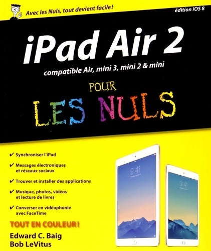 Livrenpoche : Ipad air 2 pour les nuls - Edward C. Baig - Livre