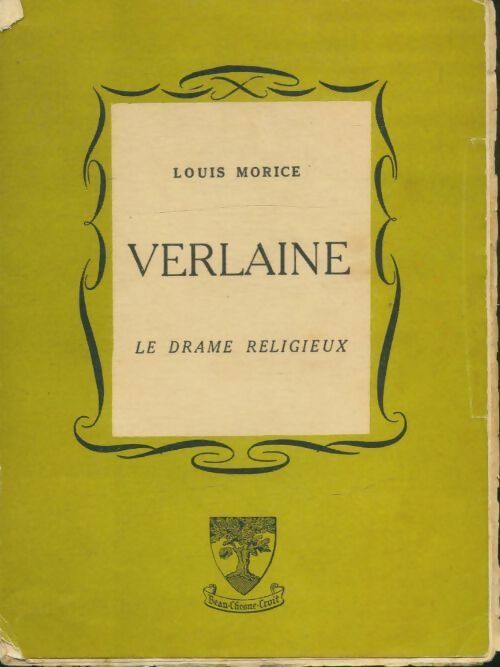 Livrenpoche : Verlaine le drame religieux - Louis Morice - Livre