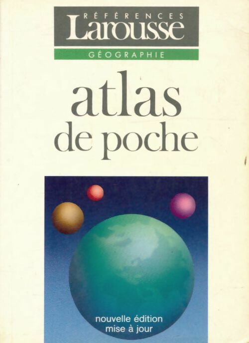 Livrenpoche : Atlas de poche Larousse - Collectif - Livre