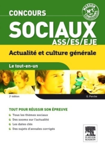 Livrenpoche : Concours sociaux ass es eje actualités et culture générale le tout-en-un - Olivier Perche - Livre