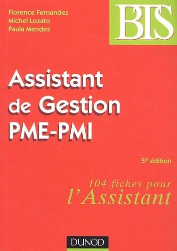 Livrenpoche : Assistant de gestion pme-pmi - 5ème édition - Florence Fernandez - Livre