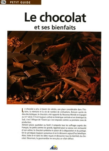 Livrenpoche : Le chocolat et ses bienfaits - Aedis - Livre