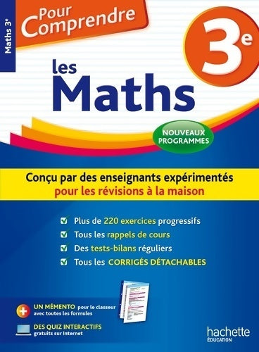 Livrenpoche : Pour comprendre maths 3e - Philippe Rousseau - Livre
