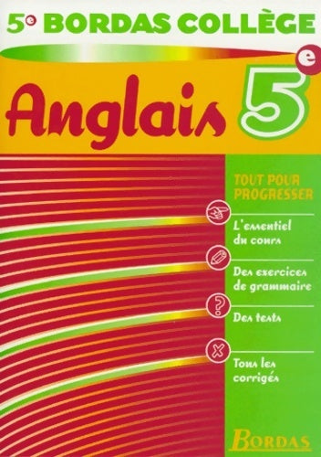 Livrenpoche : B. Coll. Anglais 5e (ancienne edition) - Collectif - Livre