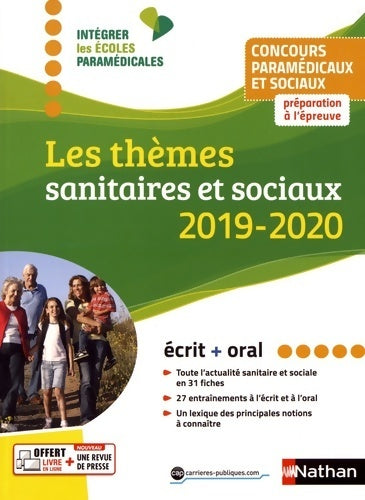 Livrenpoche : Les thèmes sanitaires et sociaux - AS/AP - 2019-2020 - Élisabeth Baumeier - Livre