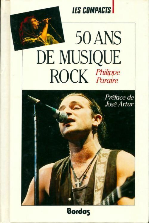 Livrenpoche : 50 ans de musique rock - Paraire Philippe - Livre