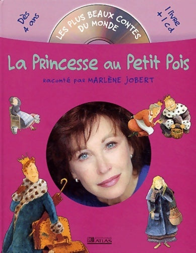 Livrenpoche : La Princesse au petit pois (1 livre + 1 CD audio) - Marlène Jobert - Livre