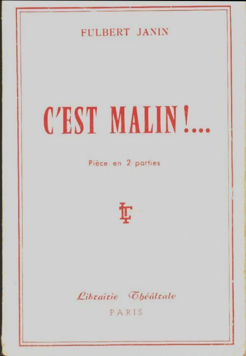 Livrenpoche : C'est malin!... - Fulbert Janin - Livre