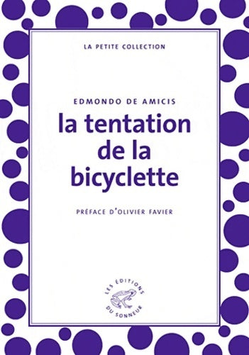 Livrenpoche : La tentation de la bicyclette - Edmondo De Amicis - Livre